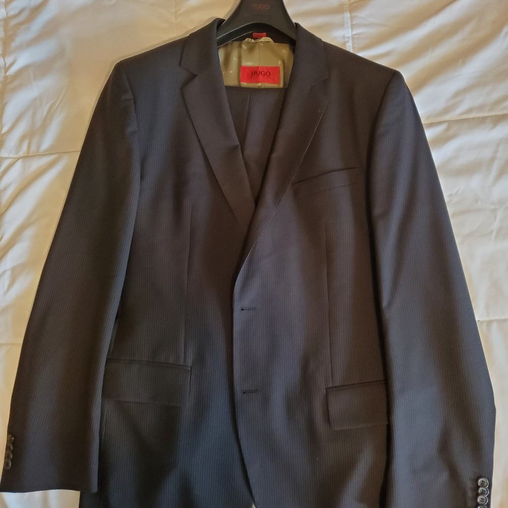 Hugo Boss 2-piece pinstripe suit